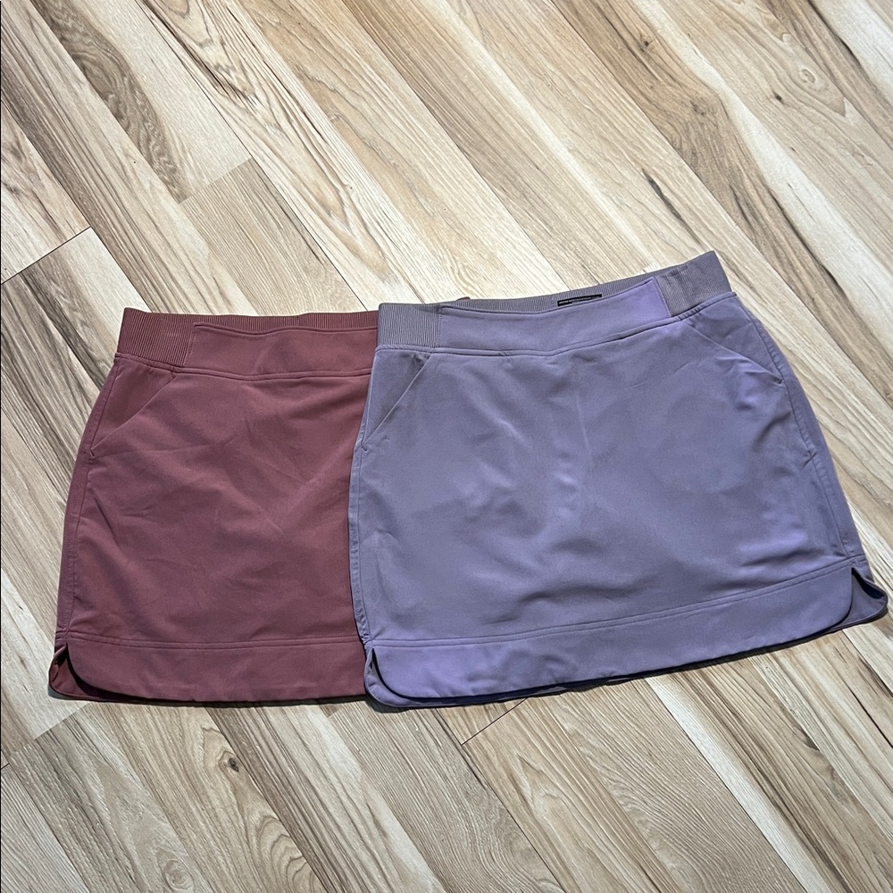 32 Degrees womens  Mini Skirt Set in Mauve and Lavender size Small